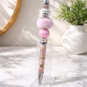 Handmade Designer Inspired Beaded Pen